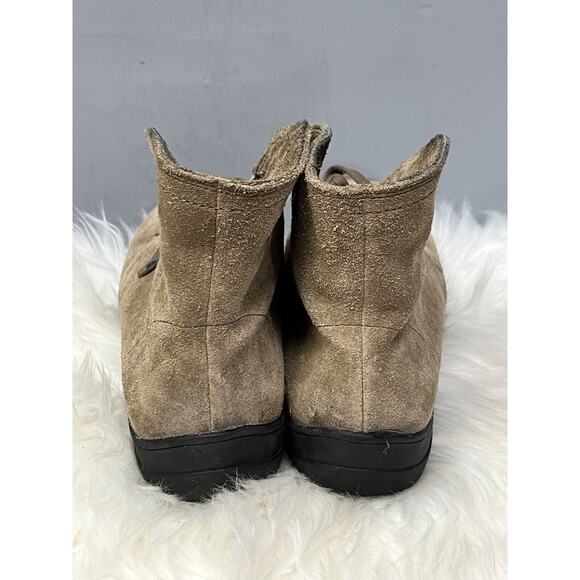 Bussola Kolding Keisha boots Suede Ladies 38/8 Tan Booties Lace UP - Picture 8 of 8